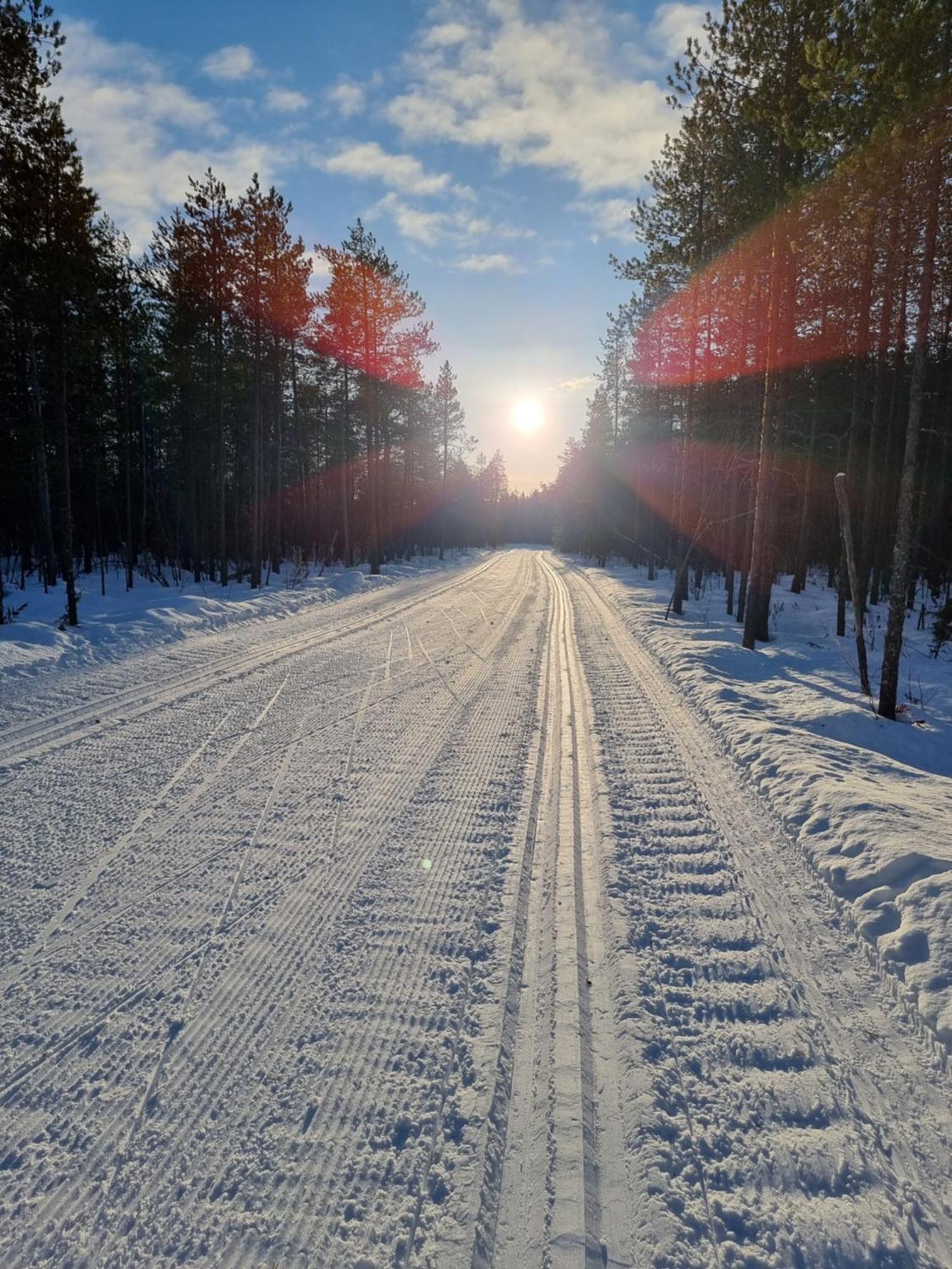 Appartamento Wanha Kunnantalo Pudasjarvi Esterno foto